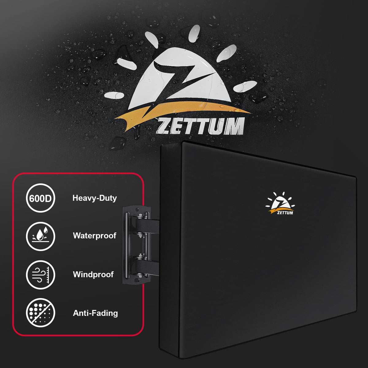 Zettum remote control pocket closeup keeping remote dry and accessible