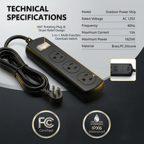 zewhab copper bar helps stay cool under 1625W loads for safety.