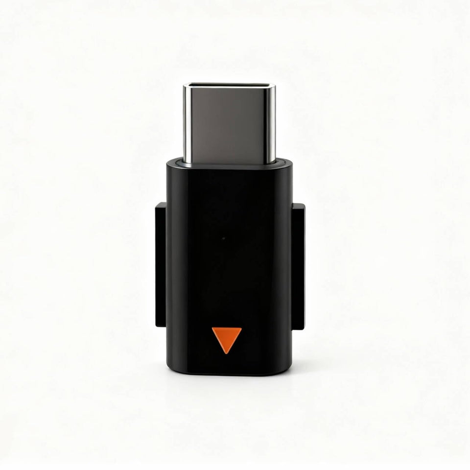 ZEXIBATH DJI Mic Mini Type-C adapter connects DJI Mini Receiver to smartphones.