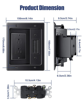 ZEXMTE interior with plugs inside cavity demonstrating organized wiring benefit