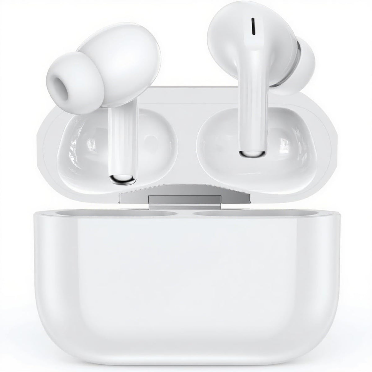 ZEYARUIBO wireless earbuds with USB-C charging case for fast recharges.