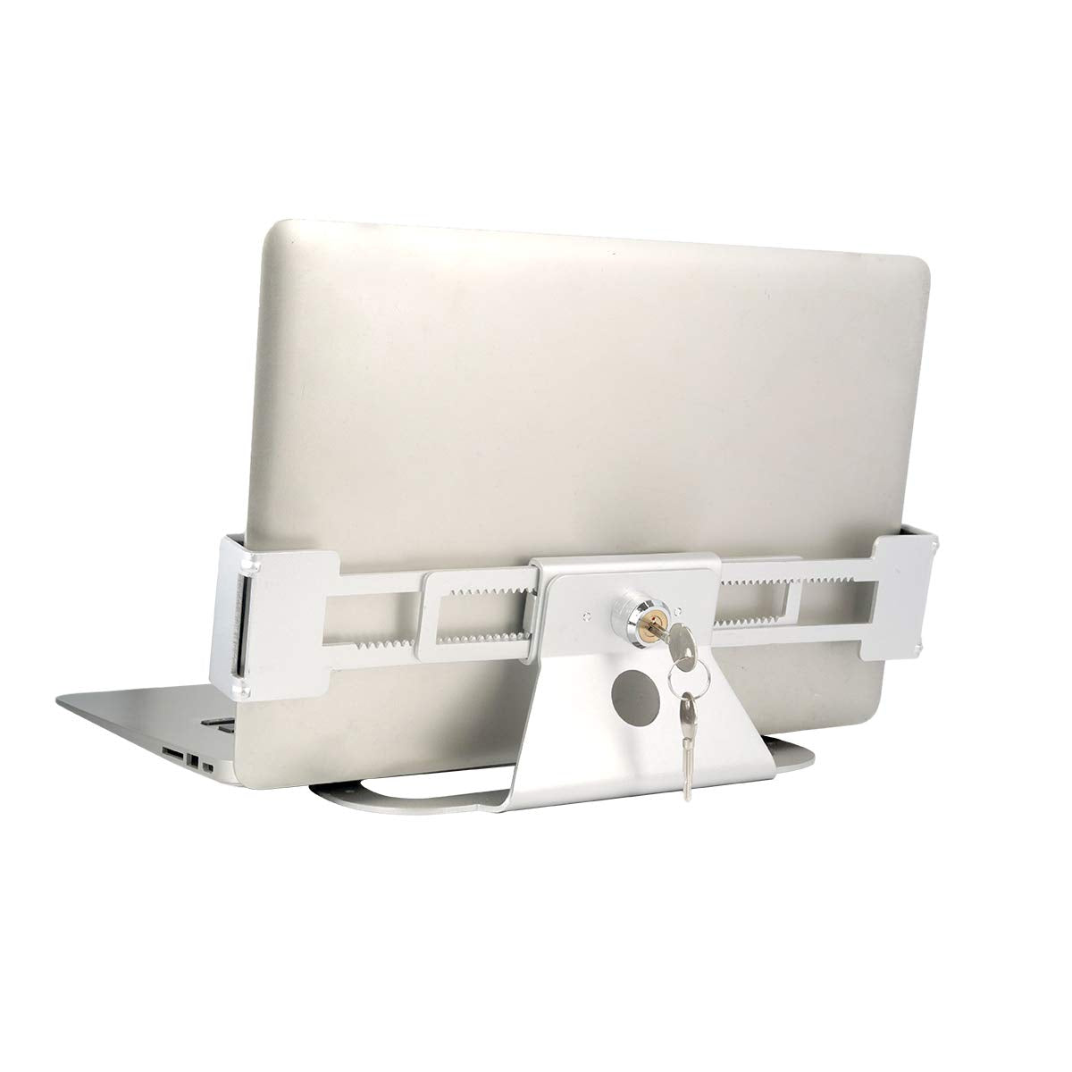 ZFD full metal laptop lock assembly secures devices in public spaces