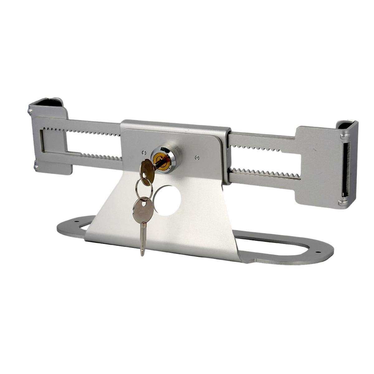 ZFD key lock with two keys for shared workspaces