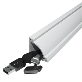 ZGYZJM Corner Cable Hider 1256in hides ceiling and wall cords for a cleaner room