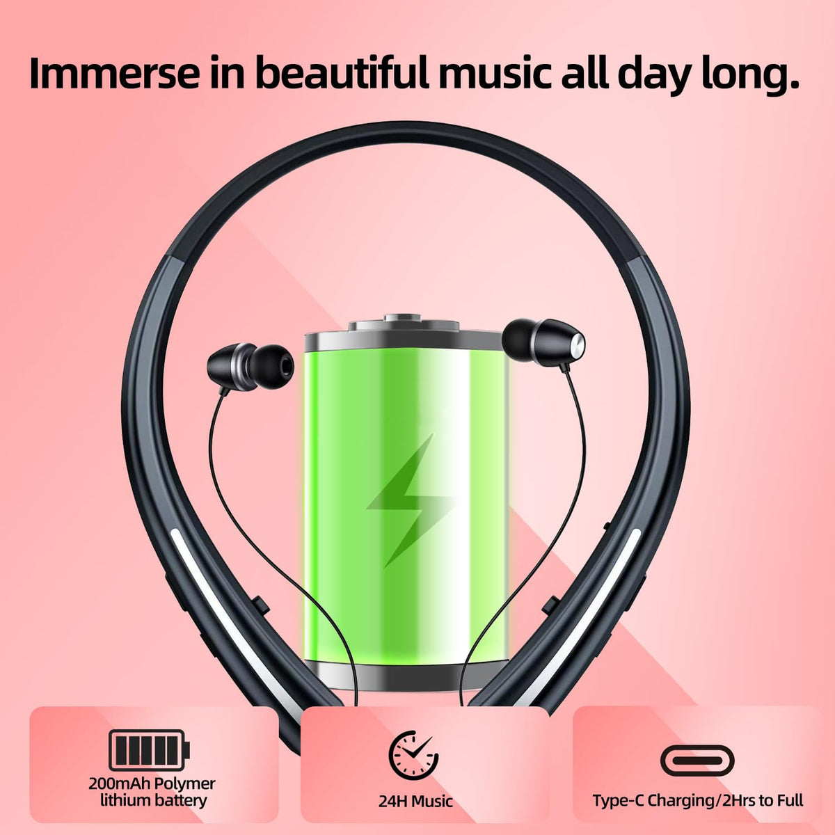ZHAOGE noise cancellation highlights clearer calls and music in noisy places.