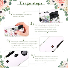 Zhengmy pocket-size disposable camera slips easily into handheld bags.