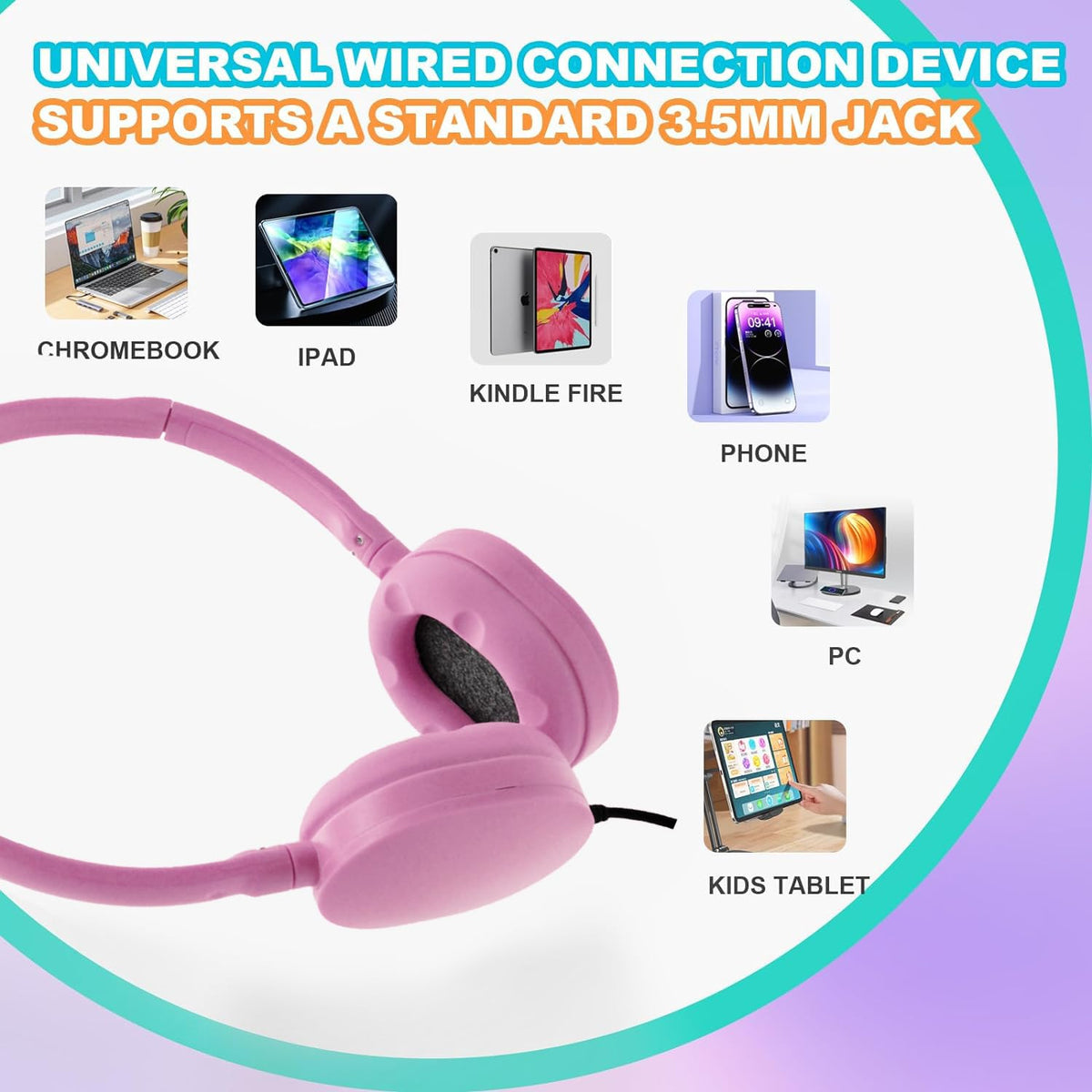 ZHENWAY 3.5mm plug and cord, reliable wired connection across devices
