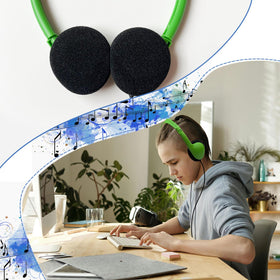 ZHENWAY adjustable headband detail demonstrating size fit for kids and adults