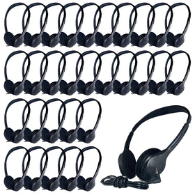 ZHENWAY front packaging showing 60-pack classroom headphones and bulk value
