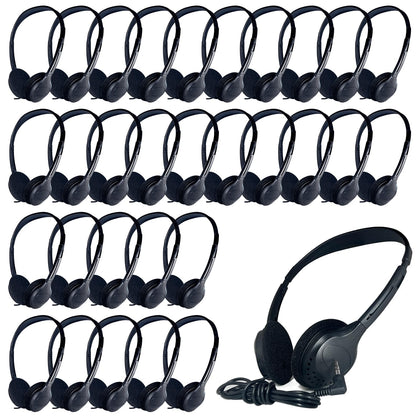 ZHENWAY front packaging showing 60-pack classroom headphones and bulk value
