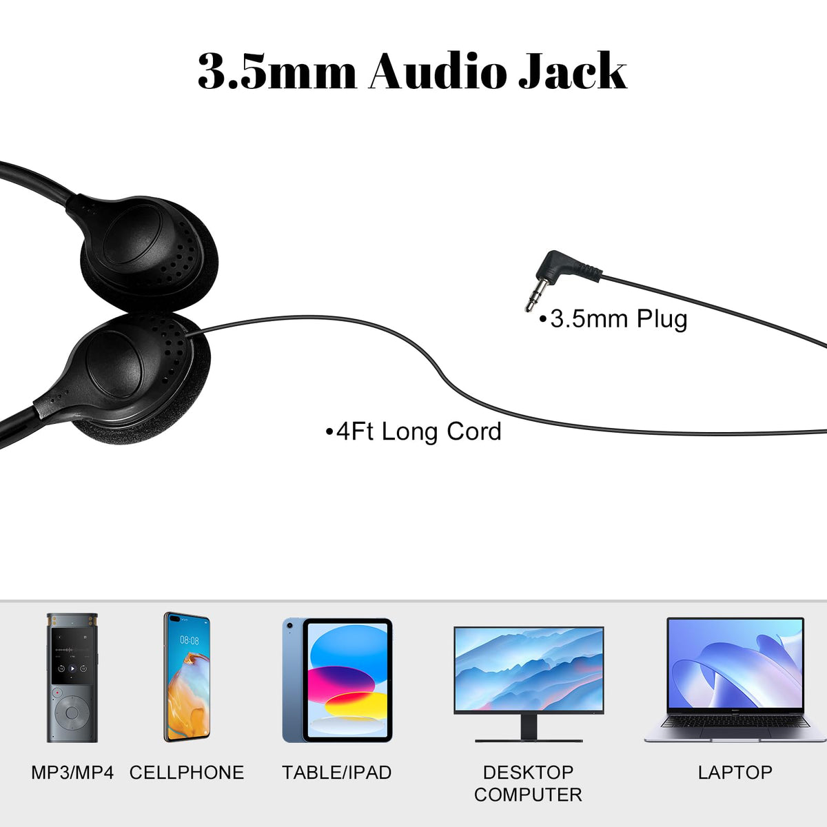 ZHENWAY headphones in classroom use with students for lesson audio clarity