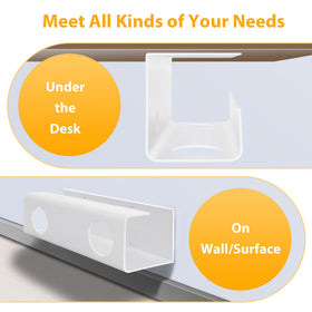 ZhiYo durable 2.5mm PVC tray supports multiple cables.