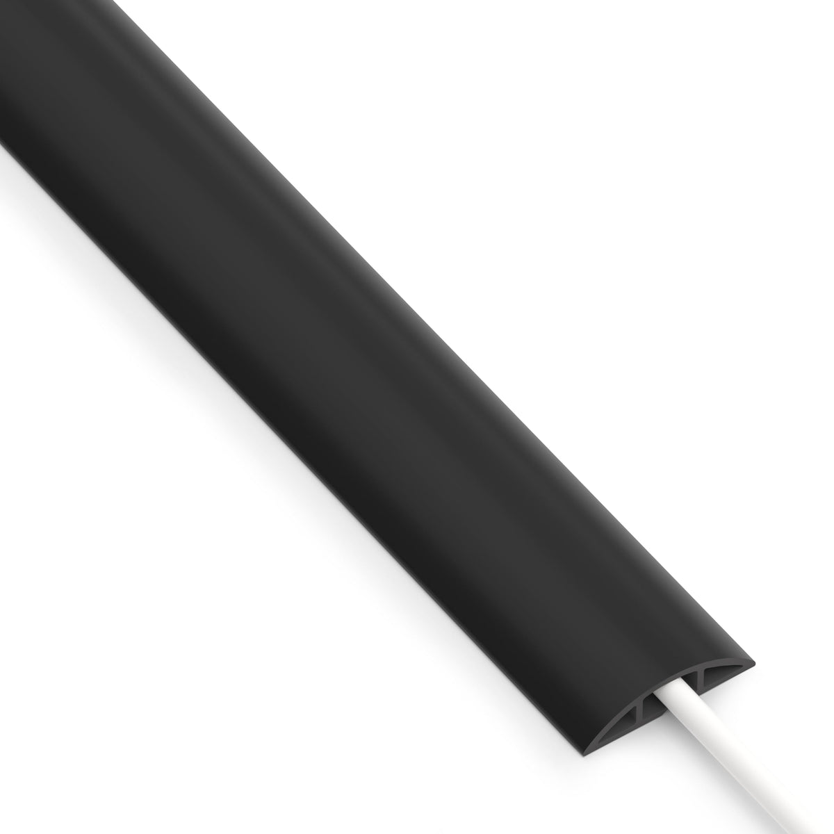 ZhiYo 10ft cord covers on floor protect cables and hide wiring neatly.