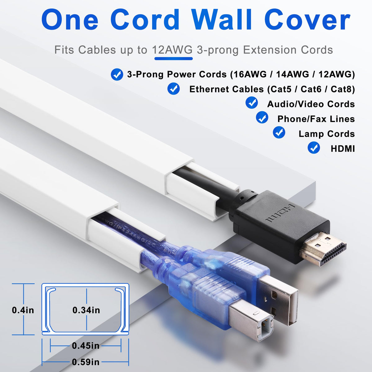 ZhiYo 12-channel organizer aligns multiple cords neatly