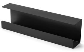 ZhiYo 16.5-inch under-desk cable tray, top view keeps cables tidy.