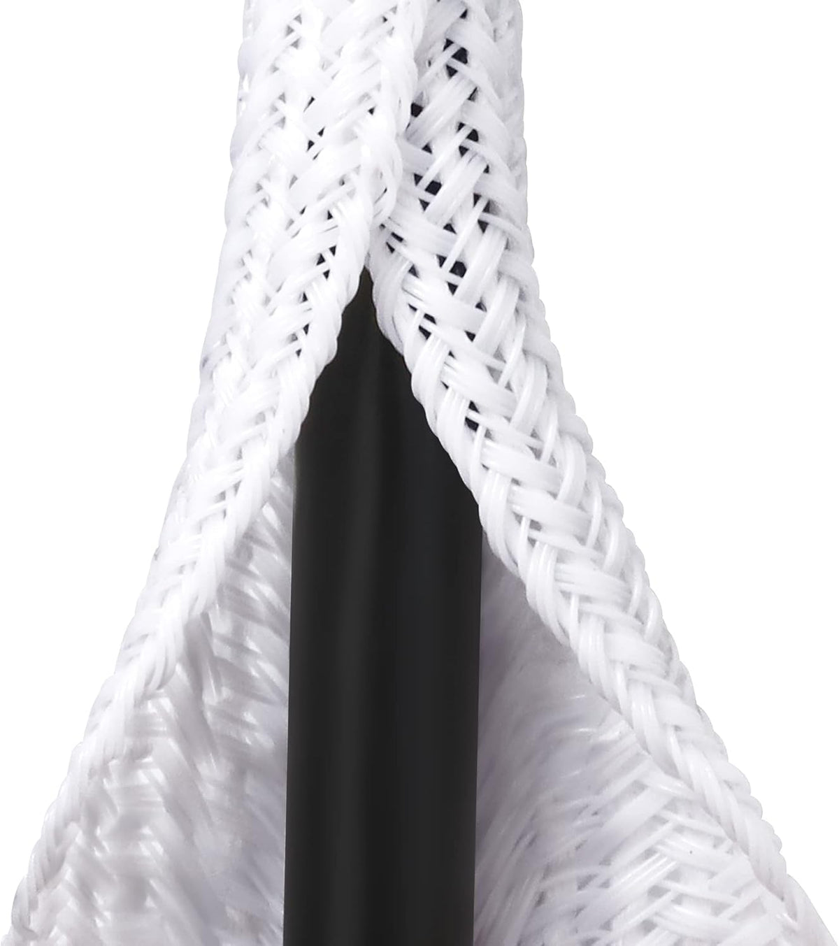 ZhiYo 20ft white cable sleeve protects wires and keeps desk cables organized