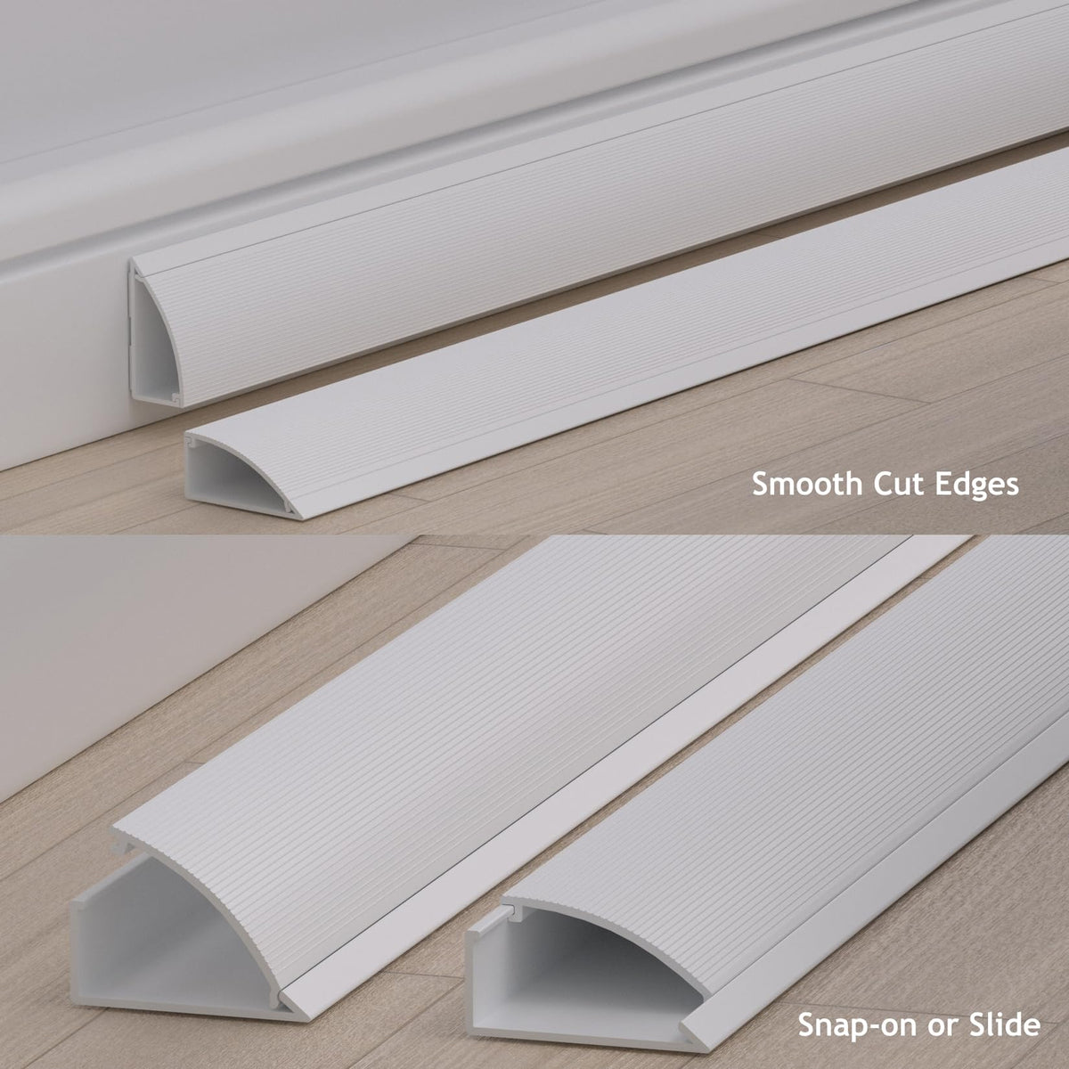 ZhiYo installation options with adhesive facing wall or floor to save space.