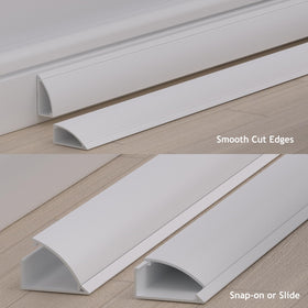 ZhiYo installation options with adhesive facing wall or floor to save space.