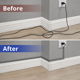ZhiYo ceiling corner solution keeps cords organized on walls and ceilings.