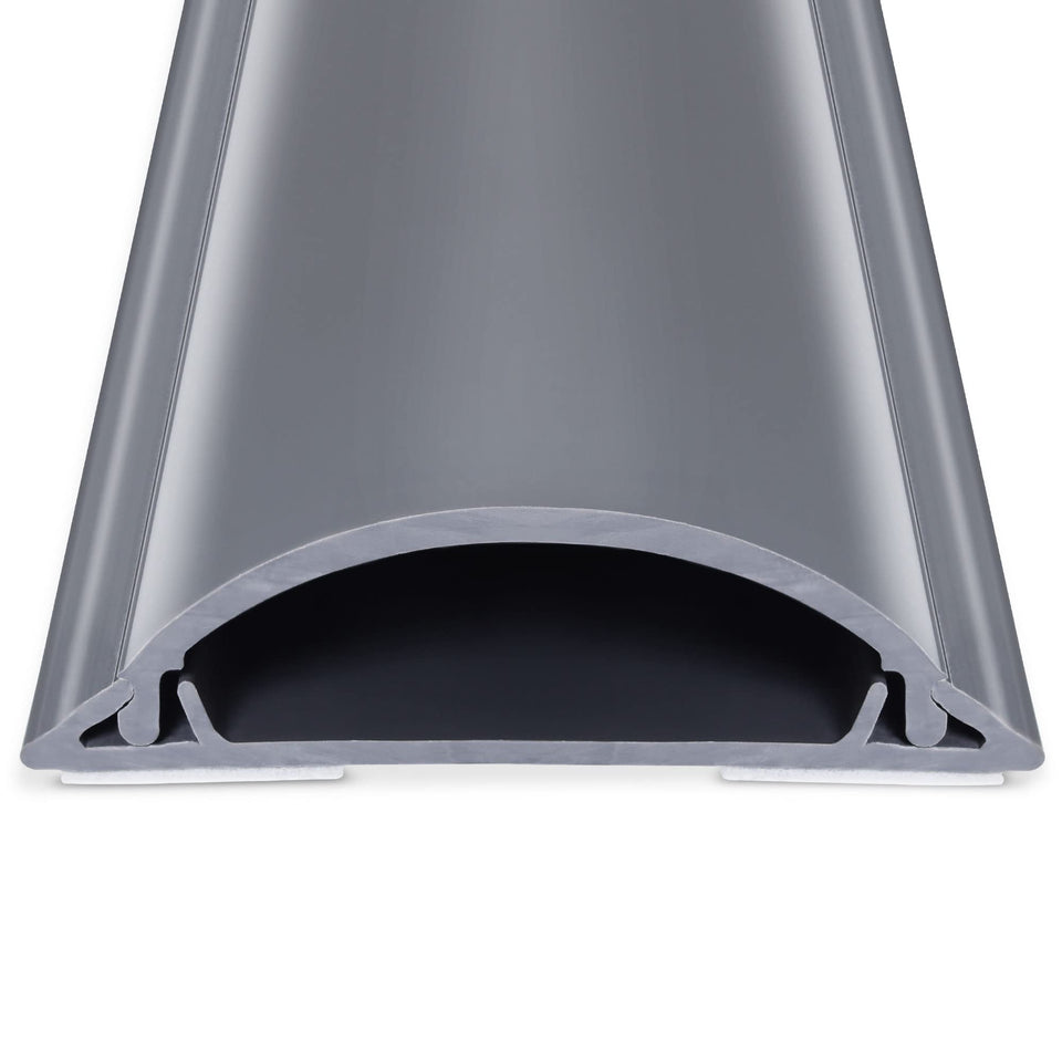 ZhiYo Cord Cover Floor 34in overview for clean, safe cable management in any room.