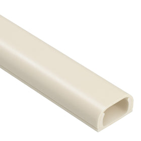 ZhiYo wall-mounted beige cord cover conceals 1–2 cords for a cleaner space.