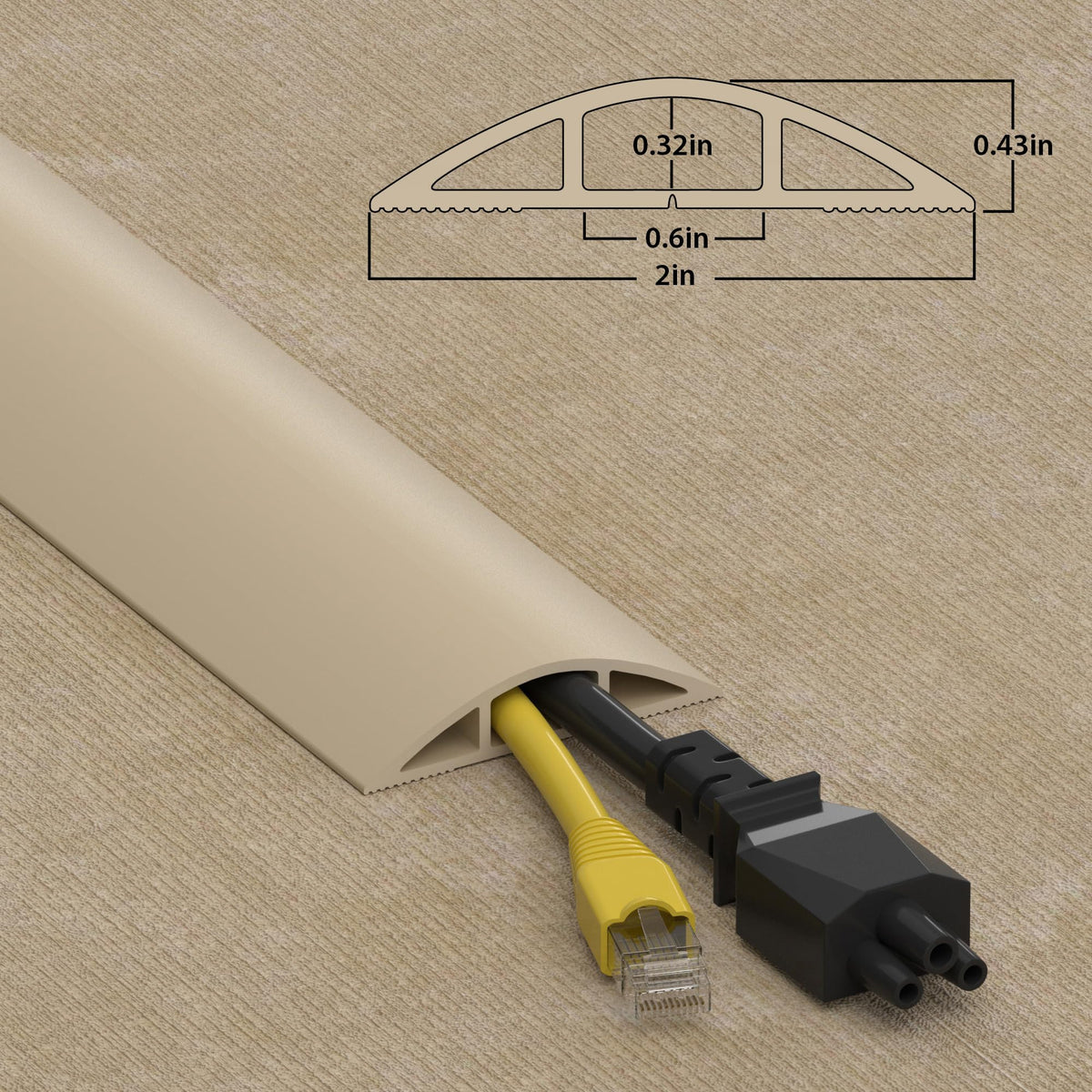 ZhiYo easy-open back allows quick insertion of cables and customization.
