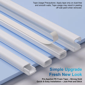 ZhiYo fire-retardant PVC cord cover showcasing safety-focused material