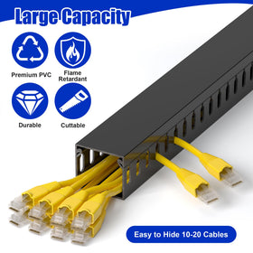 ZhiYo PVC flame-retardant channel for safe, durable wiring