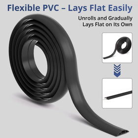 ZhiYo low-profile wire hider blends with home decor.