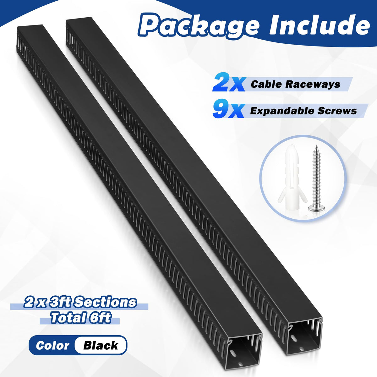ZhiYo mounting holes with included screws illustrating easy secure installation and stability