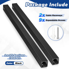 ZhiYo mounting holes with included screws illustrating easy secure installation and stability