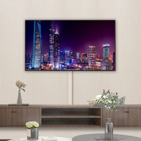 ZhiYo paintable wall cable raceway blends with home décor.