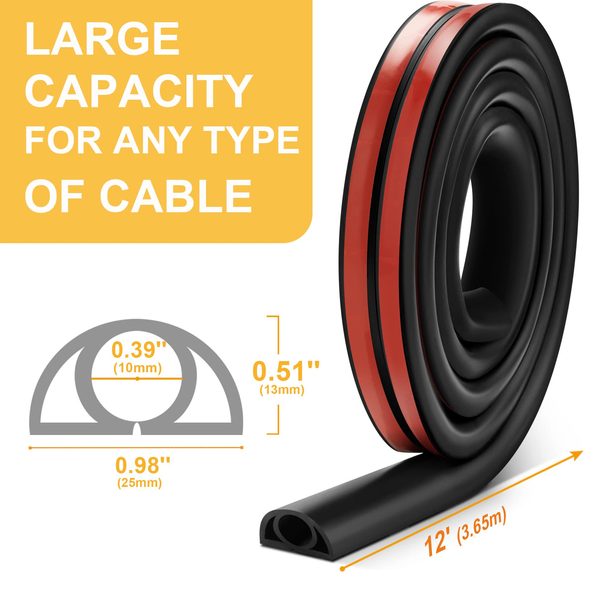 ZhiYo pet safe cord protector deters chewing and exposure.