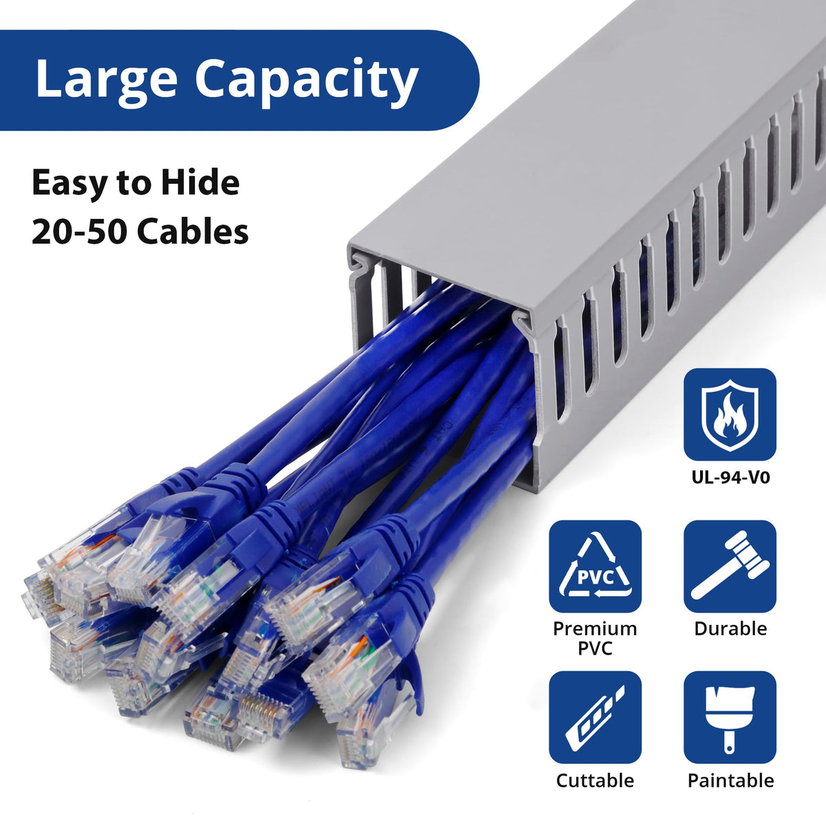 ZhiYo mounted under desk demonstrating organized cords and easy access