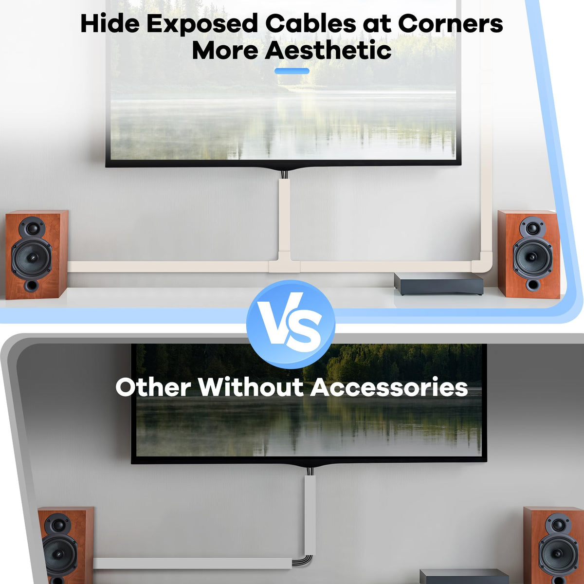 ZhiYo kid- and pet-safe cord hider keeps cables out of reach
