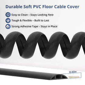 ZhiYo soft PVC material close-up shows flexible, durable surface.