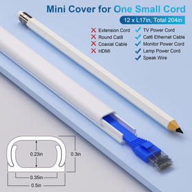 ZhiYo tv cord hider on wall mounted demonstrates safe, tidy integration for a sleek living room setup.