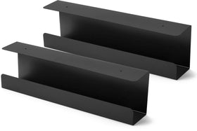 ZhiYo under-desk cable tray highlights organized space under the desk for cords.
