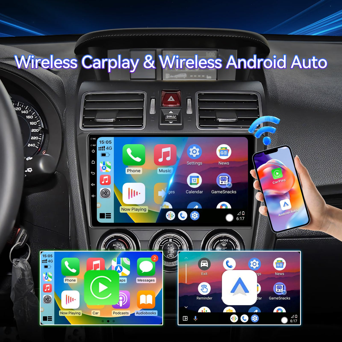 ZHNN Built-in GPS supports offline and online routes; real-time traffic when online.