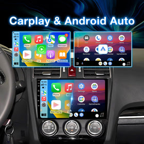 ZHNN 9-inch split-screen display for navigation and media tasks