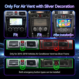 ZHNN 9-inch display delivers sharp maps and media for Subaru drivers.