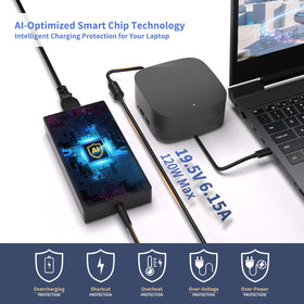 ZHUODYER boxed packaging with power cord and user convenience accessories
