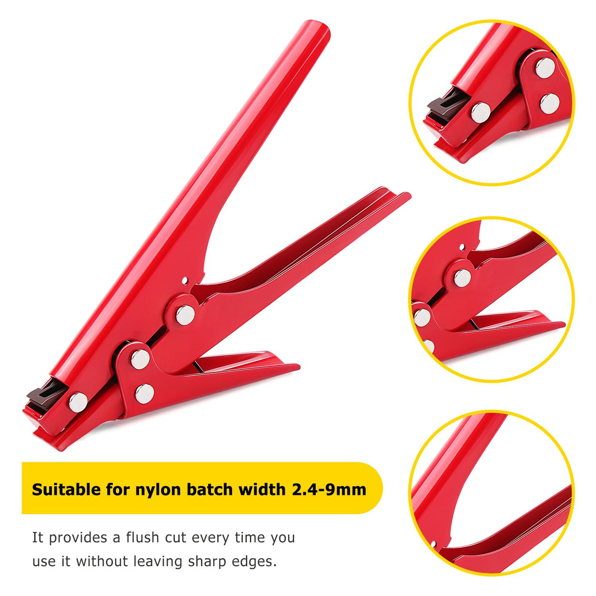 Zhushan pistol grip handle view highlighting ergonomic comfort for reduced hand fatigue