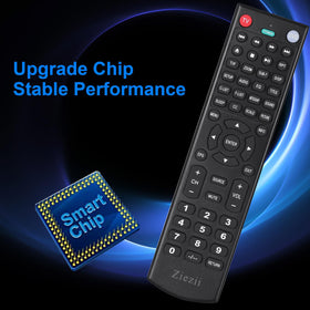 Ziezii remote out-of-the-box — battery compartment visible for quick setup.