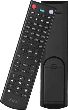 Ziezii universal remote for Hitachi — front view with plug-and-play compatibility.