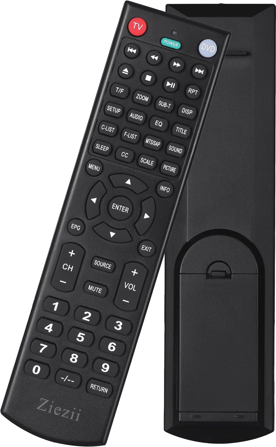 Ziezii universal remote for Hitachi — front view with plug-and-play compatibility.