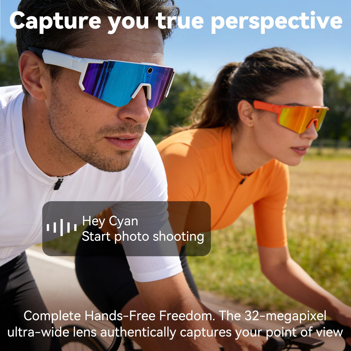 Zigtik AI Pro camera lens detail highlighting 32MP sensor