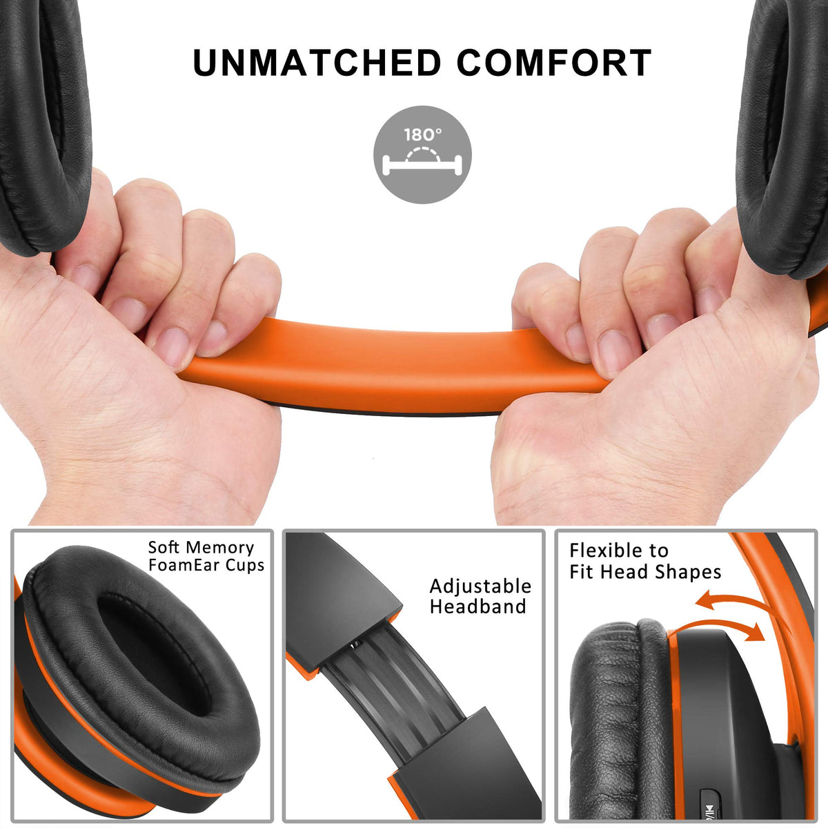 ZIHNIC close-up of artificial leather earmuff for comfortable wear