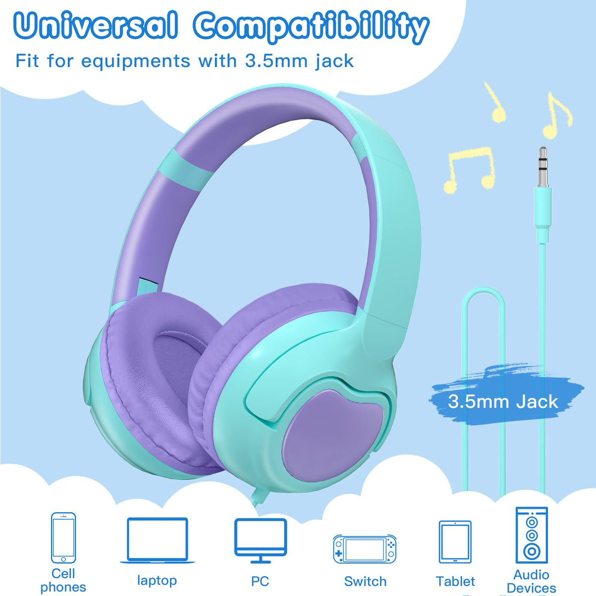 ZIHNIC compatible with tablets, iPads, smartphones, and laptops.