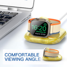 ZIKUREL dock compatible with all Apple Watch models for convenience.